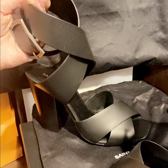 Saint Laurent YSL Valda buckle heels size 36 ( size 6) - Picture 2 of 10